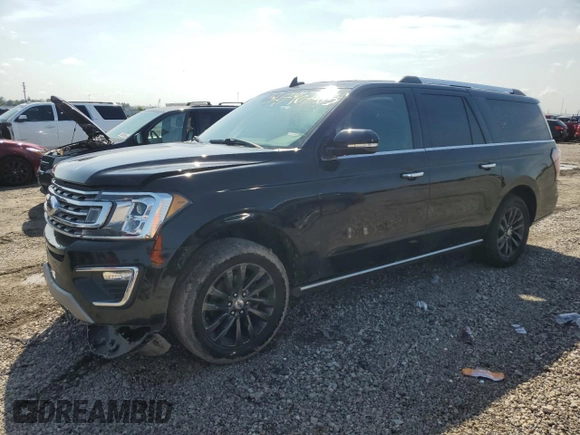 2020 Ford Expedition Max Limited with VIN 1FMJK1KT1LEA21955, listed as a Copart auction lot 54796765 with 241,299 mi miles and Salvage title. Bid and sale history available at DreamBid. Image 1.