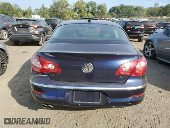 2012 Volkswagen CC Sport with VIN WVWMN7AN9CE501126, listed as a Copart auction lot 72253594 with 88,838 mi miles and Clean Title. Bid and sale history available at carsss.com. Image 6.