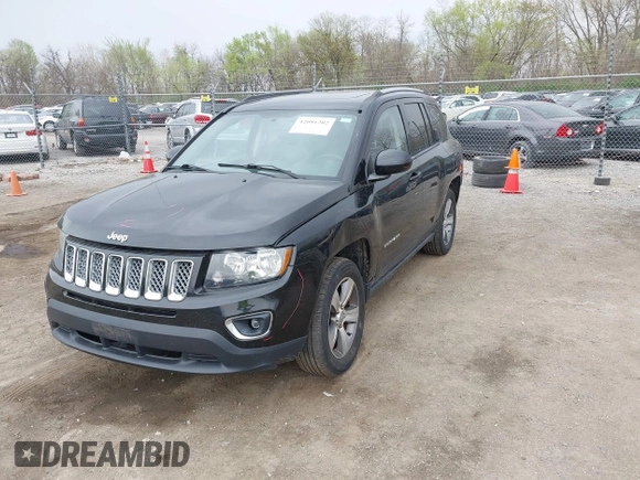 2017 Jeep Compass High Altitude with VIN 1C4NJDEB2HD128684, listed as a IAAI auction lot 42081202 with 86,932 mi miles and . Bid and sale history available at DreamBid. Image 17.