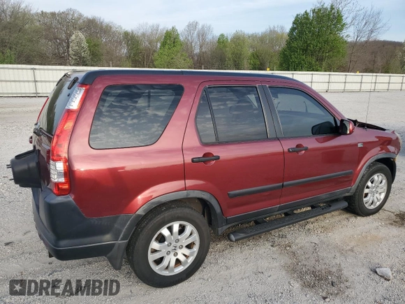 2005 Honda CR-V EX with VIN JHLRD78815C041860, listed as a Copart auction lot 50580085 with 227,099 mi miles and Salvage Title. Bid and sale history available at DreamBid. Image 3.