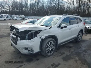 2020 Subaru Ascent Limited with VIN 4S4WMALD4L3419227, listed as a Copart auction lot 42692795 with 47,947 mi miles and Salvage Title. Bid and sale history available at carsss.com. Image 1.