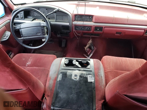 1995 Ford F-150 with VIN 1FTEX15HXSKA77214, listed as a Copart auction lot 60250174 with 0 mi miles and Salvage Title. Bid and sale history available at carsss.com. Image 8.