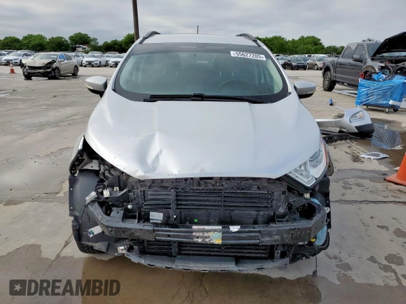 2018 Ford EcoSport SE z VIN MAJ6P1UL5JC184356, wystawiony jako Copart lot #55627205 z przebiegiem 77 647 mil mil oraz Szkoda całkowita • Salvage title. Historia ofert i sprzedaży dostępna na DreamBid. Obrazek 5.