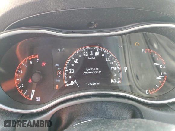 2020 Dodge Durango Pursuit with VIN 1C4SDJFT1LC286898, listed as a Copart auction lot 44975925 with 125,396 mi miles and Salvage title. Bid and sale history available at DreamBid. Image 9.