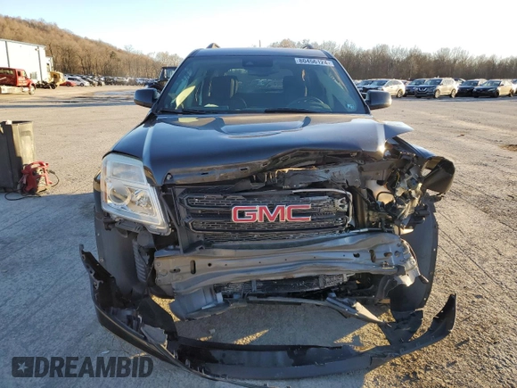 2017 GMC Terrain SLE with VIN 2GKFLTE39H6234599, listed as a Copart auction lot 80456124 with 24,277 mi miles and Salvage Title. Bid and sale history available at carsss.com. Image 5.
