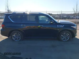 2018 Infiniti QX80 with VIN JN8AZ2NF7J9663781, listed as a IAAI auction lot 41685502 with 112,876 mi miles and . Bid and sale history available at DreamBid. Image 13.