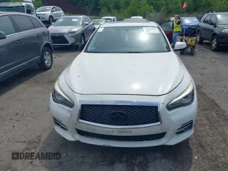 2015 Infiniti Q50 Premium with VIN JN1BV7AR5FM390985, listed as a IAAI auction lot 42641031 with 117,060 mi miles and . Bid and sale history available at DreamBid. Image 12.