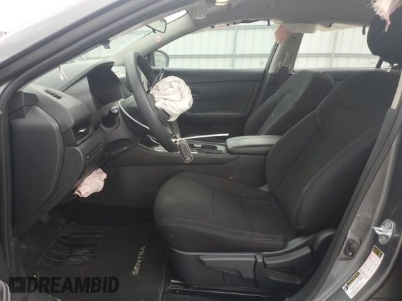 2024 Nissan Sentra S with VIN 3N1AB8BV7RY289759, listed as a Copart auction lot 52865155 with 60,031 mi miles and Salvage title. Bid and sale history available at DreamBid. Image 7.