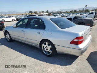 2004 Lexus LS 430 with VIN JTHBN36F240156231, listed as a Copart auction lot 55115825 with 233,658 mi miles and Salvage Title. Bid and sale history available at DreamBid. Image 2.