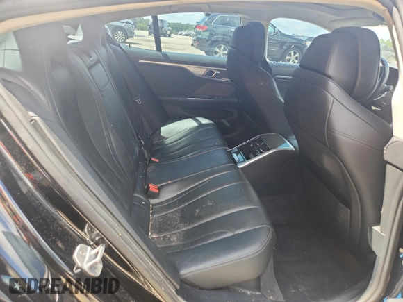 2020 BMW 8 Series 840i with VIN WBAGV2C02LCE04556, listed as a Copart auction lot 61073745 with 60,651 mi miles and Salvage title. Bid and sale history available at DreamBid. Image 10.