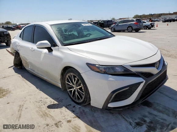 2023 Toyota Camry SE with VIN 4T1G11AK6PU822219, listed as a Copart auction lot 49717385 with 37,155 mi miles and Salvage Title. Bid and sale history available at carsss.com. Image 4.