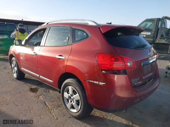 2014 Nissan Rogue Select S with VIN JN8AS5MT2EW625072, listed as a IAAI auction lot 41549983 with NaN miles. Bid and sale history available at carsss.com. Image 14.