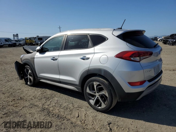2017 Hyundai Tucson Sport z VIN KM8J33A26HU469865, wystawiony jako Copart lot #52766315 z przebiegiem 82 893 mil mil oraz Szkoda całkowita • Salvage title. Historia ofert i sprzedaży dostępna na DreamBid. Obrazek 2.