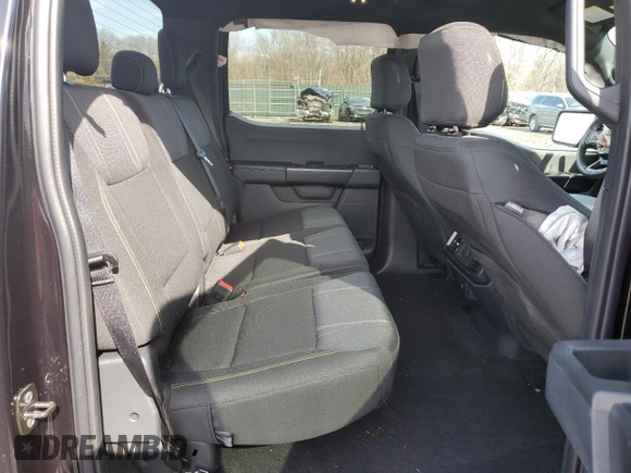 2024 Ford F-150 STX with VIN 1FTEW2LP3RKF10031, listed as a Copart auction lot 46999245 with 1,889 mi miles and Salvage Title. Bid and sale history available at carsss.com. Image 10.