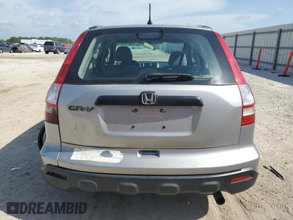 2008 Honda CR-V LX with VIN 3CZRE38318G700748, listed as a Copart auction lot 53893495 with 181,843 mi miles and Salvage Title. Bid and sale history available at carsss.com. Image 6.