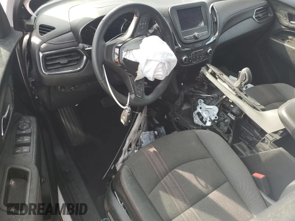 2024 Chevrolet Equinox RS with VIN 3GNAXMEG0RL101656, listed as a Copart auction lot 49291795 with Not provided miles and Salvage title. Bid and sale history available at DreamBid. Image 8.