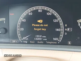 2009 Mercedes-Benz CL 550 with VIN WDDEJ86X09A020980, listed as a IAAI auction lot 41442823 with 132,841 mi miles and . Bid and sale history available at DreamBid. Image 16.