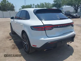 2023 Porsche Macan with VIN WP1AA2A55PLB11111, listed as a IAAI auction lot 42209465 with 25,612 mi miles and . Bid and sale history available at DreamBid. Image 3.