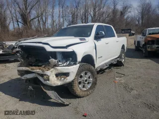 2019 Ram 2500 Big Horn with VIN 3C6UR5DJ5KG697470, listed as a Copart auction lot 48505935 with 39,982 mi miles and Salvage Title. Bid and sale history available at carsss.com. Image 1.