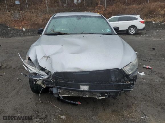 2014 Ford Sedan Police Interceptor with VIN 1FAHP2MK3EG122362, listed as a Copart auction lot 43003425 with 195,663 mi miles and Salvage Title. Bid and sale history available at carsss.com. Image 5.