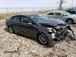 2019 Ford Fusion SE with VIN 3FA6P0HD5KR211913, listed as a Copart auction lot 78167934 with 117,867 mi miles and Salvage Title. Bid and sale history available at DreamBid. Image 4.