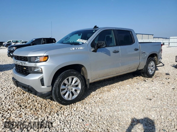 2022 Chevrolet Silverado 1500 Custom with VIN 3GCPWBEKXNG160893, listed as a Copart auction lot 43984205 with 149,547 mi miles and Clean Title. Bid and sale history available at DreamBid. Image 1.