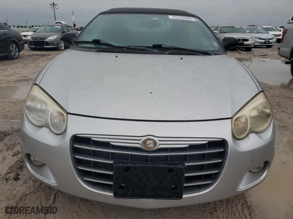 2004 Chrysler Sebring LXi with VIN 1C3EL55R14N117746, listed as a Copart auction lot 75170344 with 0 mi miles and Salvage Title. Bid and sale history available at carsss.com. Image 5.