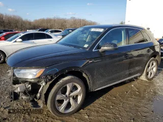 2022 Audi Q5 S line Premium Plus with VIN WA1EAAFY3N2106129, listed as a Copart auction lot 42691635 with 49,885 mi miles and Salvage Title. Bid and sale history available at carsss.com. Image 1.