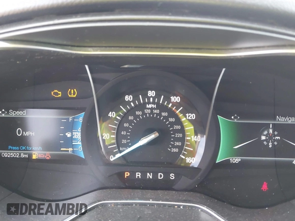 2018 Ford Fusion Titanium with VIN 3FA6P0K92JR114283, listed as a IAAI auction lot 42704476 with 92,502 mi miles and . Bid and sale history available at DreamBid. Image 7.