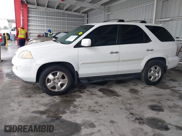 2004 Acura MDX with VIN 2HNYD18274H535096, listed as a IAAI auction lot 41365199 with 231,438 mi miles. Bid and sale history available at carsss.com. Image 2.