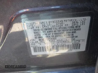 2015 Nissan Sentra SR with VIN 3N1AB7AP0FY353620, listed as a IAAI auction lot 41877838 with 106,757 mi miles and . Bid and sale history available at DreamBid. Image 9.