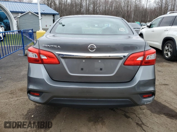 2016 Nissan Sentra SV with VIN 3N1AB7AP4GY268846, listed as a Copart auction lot 52778745 with 70,486 mi miles and Salvage Title. Bid and sale history available at DreamBid. Image 6.