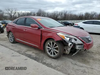 2016 Hyundai Azera with VIN KMHFG4JG5GA509977, listed as a Copart auction lot 47833055 with Not Provided miles and Salvage Title. Bid and sale history available at DreamBid. Image 4.