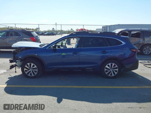 2021 Subaru Outback Premium with VIN 4S4BTACC5M3169457, listed as a IAAI auction lot 41869699 with 58,549 mi miles and . Bid and sale history available at DreamBid. Image 14.