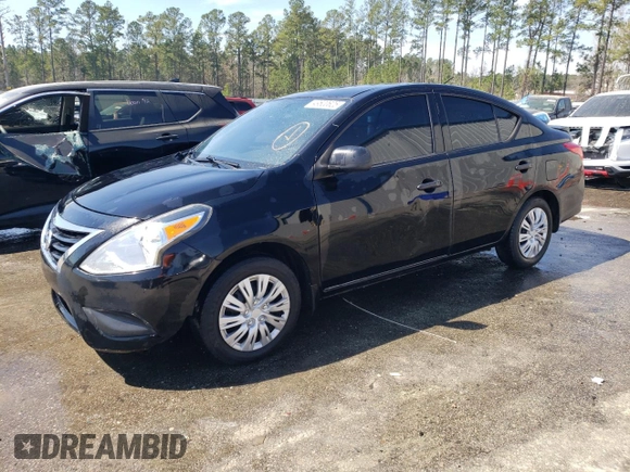 2015 Nissan Versa SV with VIN 3N1CN7AP5FL915816, listed as a Copart auction lot 49600625 with 164,891 mi miles and Clean Title. Bid and sale history available at carsss.com. Image 1.