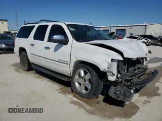 2011 Chevrolet Suburban LTZ with VIN 1GNSKKE33BR397551, listed as a Copart auction lot 48758825 with 266,068 mi miles and Salvage Title. Bid and sale history available at carsss.com. Image 4.