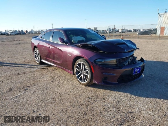 2022 Dodge Charger R/T with VIN 2C3CDXCT2NH235541, listed as a IAAI auction lot 41429197 with 62,635 mi miles. Bid and sale history available at carsss.com. Image 1.