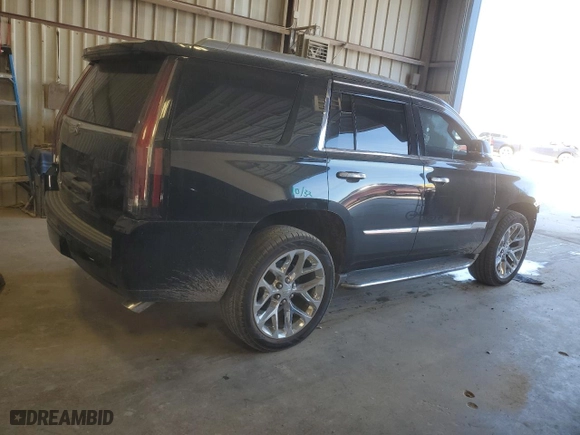 2016 Cadillac Escalade Premium Collection with VIN 1GYS4CKJ1GR477640, listed as a Copart auction lot 46214825 with 131,636 mi miles and Salvage Title. Bid and sale history available at carsss.com. Image 3.