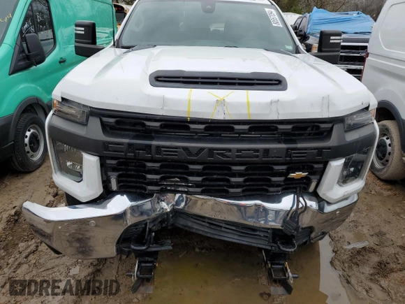 2020 Chevrolet Silverado 3500HD Work Truck with VIN 1GC4YSEY4LF181349, listed as a Copart auction lot 80557094 with 58,469 mi miles and Salvage Title. Bid and sale history available at carsss.com. Image 11.