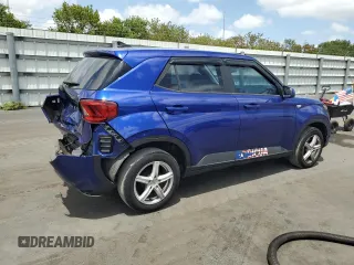 2020 Hyundai Venue SE z VIN KMHRB8A30LU018208, wystawiony jako Copart lot #54599955 z przebiegiem 50 704 mil mil oraz Szkoda całkowita • Salvage title. Historia ofert i sprzedaży dostępna na DreamBid. Obrazek 3.
