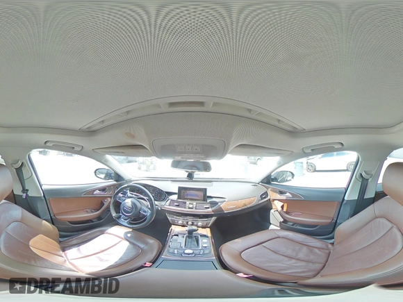 2013 Audi A6 Premium Plus with VIN WAUGGAFC8DN008838, listed as a Copart auction lot 58754475 with 162,375 mi miles and Salvage title. Bid and sale history available at DreamBid. Image 14.