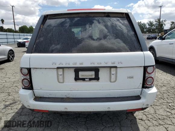 2011 Land Rover Range Rover HSE with VIN SALME1D49BA356829, listed as a Copart auction lot 56999045 with 101,768 mi miles and Clean title. Bid and sale history available at DreamBid. Image 6.