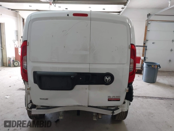 2018 Ram ProMaster City Cargo Van Tradesman with VIN ZFBERFAB9J6L08400, listed as a IAAI auction lot 41549415 with 93,518 mi miles. Bid and sale history available at carsss.com. Image 17.