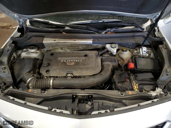 2020 Cadillac XT4 AWD Sport with VIN 1GYFZFR40LF092215, listed as a Copart auction lot 44363945 with 100,675 mi miles and Salvage Title. Bid and sale history available at carsss.com. Image 12.