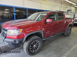 2019 Chevrolet Colorado 4WD ZR2 z VIN 1GCPTEE17K1315458, wystawiony jako Copart lot #60153915 z przebiegiem 185 325 mil mil oraz Szkoda całkowita • Salvage title. Historia ofert i sprzedaży dostępna na DreamBid. Obrazek 1.