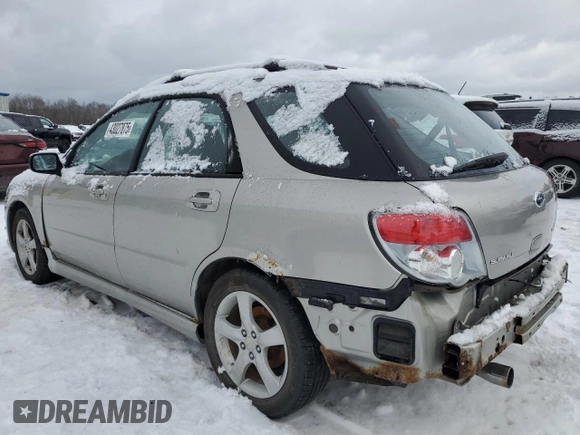 2006 Subaru Impreza i z VIN JF1GG676X6H812235, wystawiony jako Copart lot #43027875 z przebiegiem 133 354 mil mil oraz Szkoda całkowita • Salvage title. Historia ofert i sprzedaży dostępna na DreamBid. Obrazek 2.