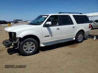 2007 Ford Expedition Max Limited z VIN 1FMFK20527LA18287, wystawiony jako Copart lot #58092215 z przebiegiem 222 620 mil mil oraz Szkoda całkowita • Salvage title. Historia ofert i sprzedaży dostępna na DreamBid. Obrazek 1.