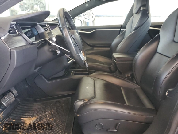 2017 Tesla Model S 60 with VIN 5YJSA1E14HF218274, listed as a Copart auction lot 48485405 with 126,451 mi miles and Salvage title. Bid and sale history available at DreamBid. Image 7.