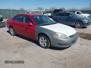 2008 Chevrolet Impala LT with VIN 2G1WT58K589251806, listed as a IAAI auction lot 41759345 with 199,472 mi miles and . Bid and sale history available at DreamBid. Image 1.