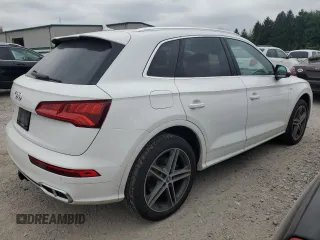 2018 Audi SQ5 Premium Plus with VIN WA1A4AFY9J2209331, listed as a Copart auction lot 68741054 with 86,407 mi miles and Salvage Title. Bid and sale history available at DreamBid. Image 3.